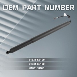 Seaforie 81831-S8100 Rear Tailgate Power Liftgate Support LH Left Compatible with Hyundai Palisade 3.8L 2020-2022 V6 Trunk Lift Shock Strut