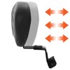FOVPLUE Rider Backrest,Adjustable Driver Backrest Pad Kit fits for Harley