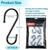 ESFUN 24 Pack S Hooks, 3.5 Inch Heavy Duty S
