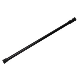 Yosoo Health Gear Tension Rod Curtain Pole No Screws, Extendable Shower Poles, Black (40-70 1.3cm diameter thin rod)
