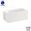 Inomata Chemical Table Tap Box, White