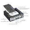 PUSOKEI Internal Card Reader, Media Multi-Function Dashboard, PC Front Panel,