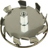 吉岡製作所(Yoshioka Seisakusyo) カクハン羽根 HS型 取付部M10 ステンレス製 115mm ガードリング付き HI軸/H軸/HT軸/HM軸用