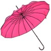 WENDIN Pagoda Peak Old-Fashionable Ingenuity Umbrella Parasol (Rose red)