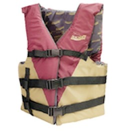 SEACHOICE Deluxe Ski Vest XXXL Red/blk