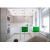 Sebson recessed spotlight, swivel, silver (LED/halogen)