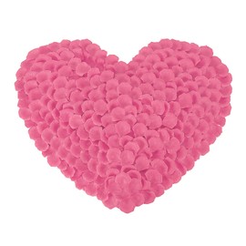 Usmilegift 1000 Pcs Artificial Fake Rose Petals,Flower Petals for Romantic Night, Valentines Day, Engagement, Party, Wedding, Event Flower Decorations, in Bulk(Rose Red)