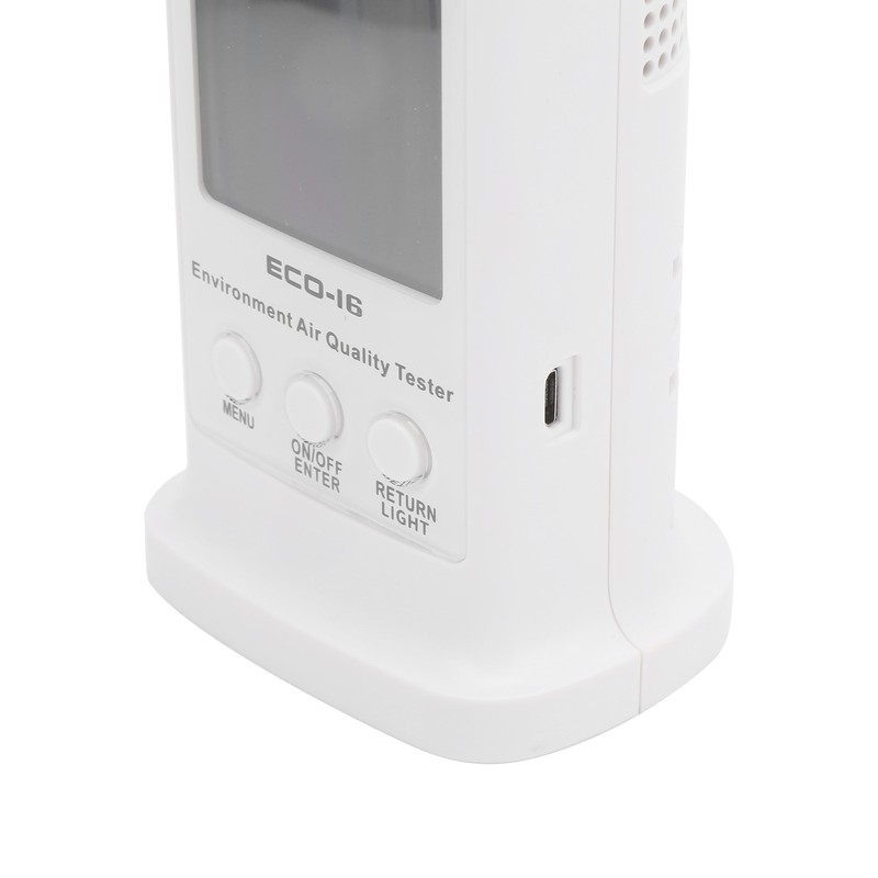 ECO-16 Color Screen CO2 Detector Air Quality Monitor Temperature Humidity