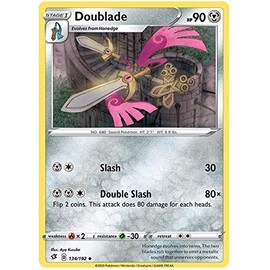 Doublade - 134/192 - Uncommon - Reverse Holo