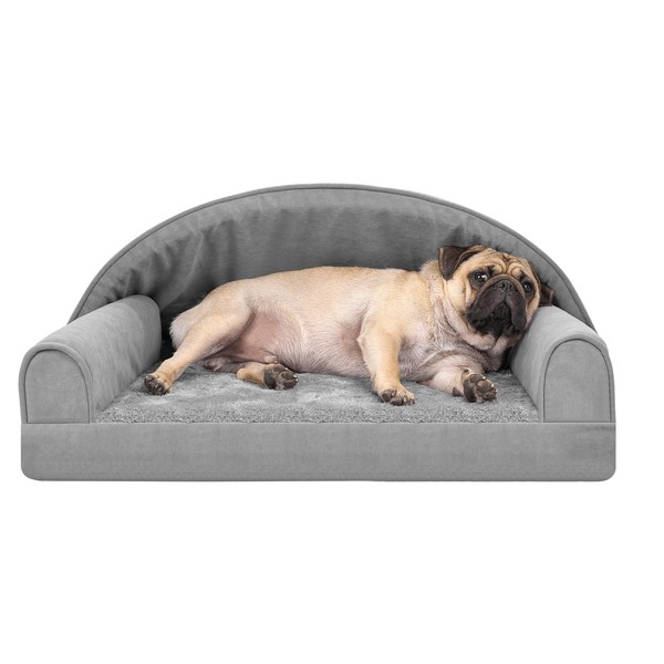 OneTigris Dog Bed Medium Size Dog with Cover, Memory Foam