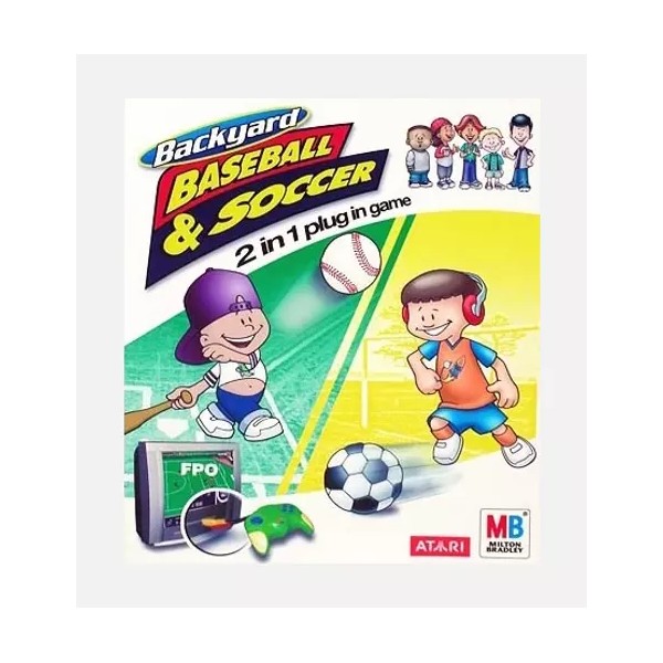 Milton Bradley Atari - Backyard Baseball & Soccer - TV