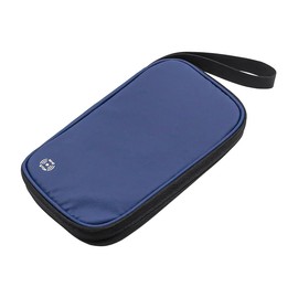 WANGCL Multifunctional Passport Card Bag RFID Anti-Theft Document Storage Bag Oxford Cloth Clutch Travel Passport Bag