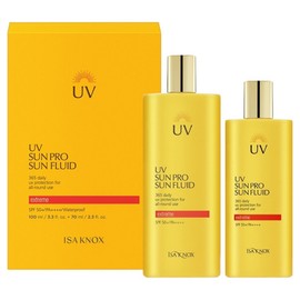 Isa Knox UV Sun Pro 365 Extreme Sun Fluid SPF50+ PA++++ 100ml + 70ml, 170ml, 1 piece / 이자녹스 UV 선 프로 365 익스트림 선 플루이드 SPF50+ PA++++ 100ml + 70ml, 170ml, 1개