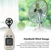 Digital Anemometer with LCD Display Wind Speed and Temperature Meter