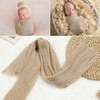 ROSENICE Newborn Baby Stretch Wrap (Beige)