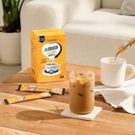 당류제로 스테비아 누룽지효소 커피믹스 30포x4박스 (120포) Sugar-Free Stevia Nurungji Enzyme Coffee Mix 30 Packs x 4 Boxes (120 Packs)