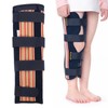 Knee Joint Fixation Support Adjustable Comfortable Knee Fracture Protector for