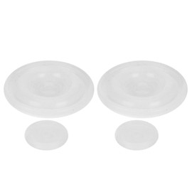 4 Piezas de diafragma de pulsador, diafragmas de pulsador de ordeño de Vaca de Goma, diafragmas de reparación de pulsador de ordeño de Vaca para Piezas de Repuesto de máquina de ordeño HL-P07(#1)