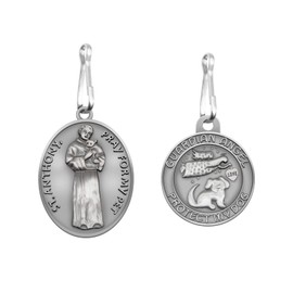 ForFine Pet Tags Engraved 2 Packs St Francis of Assisi Cats dogs Medal Pendant Collar Charm Protect My Pet