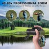 FSZBWL 80x100 Monocular Telescope High Powered for Smartphone Monoculars for