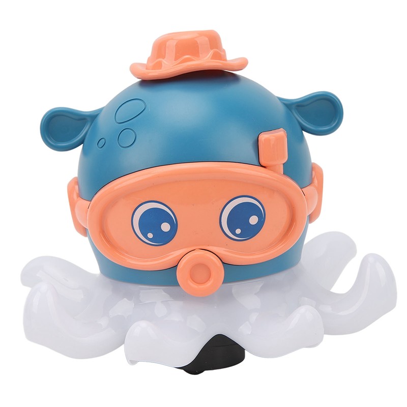Baby Floating Ball Toy Electric Octopus Bath Toy Music Light