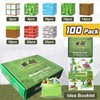 100PCS Magnetic Blocks-Build Mine Magnet World Set for Boys &