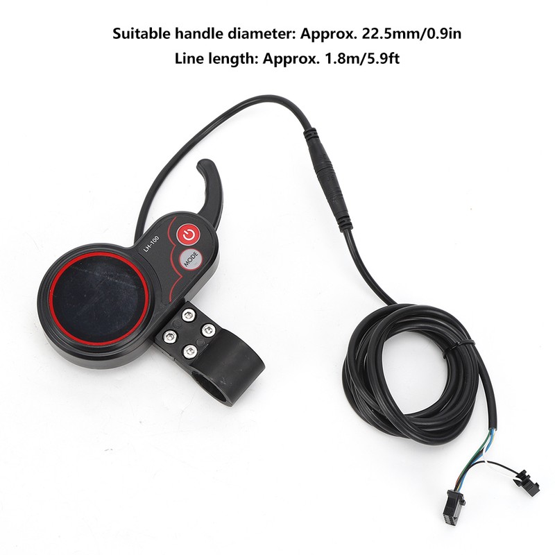 LCD Colorful Screen Controller Thumb Throttle Double Drive for Electric