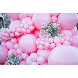 Tuf Tex 24″ Tuf-Tex Romey Pearl Pink Latex Balloons 25 Per Package