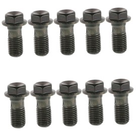 GANAZONO M10 Motorcycle Hollow Bolts 10 Pieces Banjo Bolt Set for Brake System Brake Line Fittings Adapter Suitable for Motorbikes