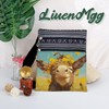 LiuenMgg Funny Donkey Messenger Bag Small Ethnic Pattern Printed Adjustable