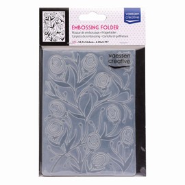 Vaessen Creative Embossing Folder Buttercup 14.6 x 10.8 x 0.5 cm