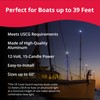 SeaSense 26”-48” Telescoping All-Round Stern Light w/Base - 2 Nautical
