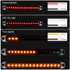 2X LED RV Trailer Truck Stop Flowing Turn Signal Brake