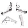 AIMALL 6pcs Stainless Steel Tablecloth Clip, 2.87x2.4x0.67in, High Strength Elastic