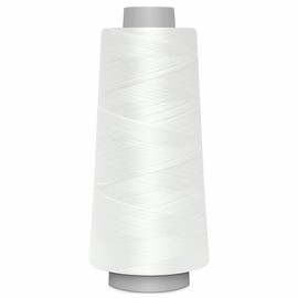 Gütermann 742279 1005 Gutermann Toldi Lock Overlocking Thread 2500m x 1 Reels, White, 12 x 5,5 x 5,5 cm
