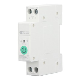 WIFI Metering Circuit Breaker APP Voice Control Power Consumption Monitoring Smart Home Switch with Timing AC90‑300V 32A