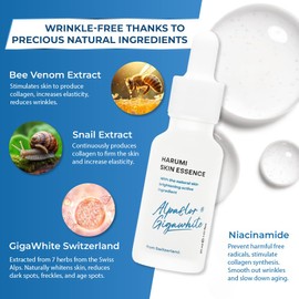 Hvsun Belani Harumi Serum – Anti-Aging Serum For Face, Reduces Dark Spots & Wrinkles, Hydrating & Moisturizing Formula for a Youthful Glow with HA & Niacinamide (1.01 Fl. Oz)