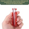 HARFINGTON 4pcs Pre-Drilled Blank Screwdriver Tool Handles 5.3mm Hole 80mm
