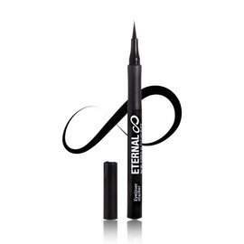 Eternal Liquid Professional Eyeliner Marker – Water and Sweat Resistant Non-Smudge with Matte Finish and Thin Tip for Sharp Intense Lines (Black)