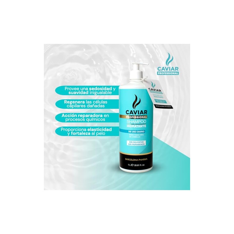 Barcelona Pharma | Shampoo hidratante | Hidrata y reconstruye |
