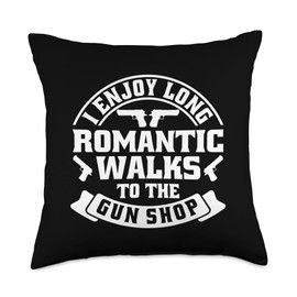 Gunsmithing Gunsmith Gun Weapon Military Gunsmith Making Soldier Gun Shop Throw Pillow, 18x18, Multicolor