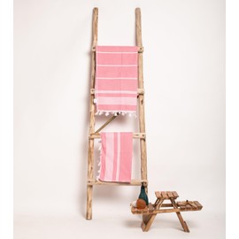 Furnofy 100% Cotton Fouta Towel 250 GSM (28 X 56 Inches) for Daily Use - Soft, Quick Drying & Highly Absorbent Towels for Bathroom, Gym, Beach, Hotel & Spa (Pack of 2)