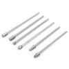 6pcs 6mm Tungsten Carbide Burr Set, 1/4" Shank Aluminum Rotatory