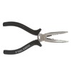 6'' High Carbon Steel Slimline Bent Nose Pliers Round Curved