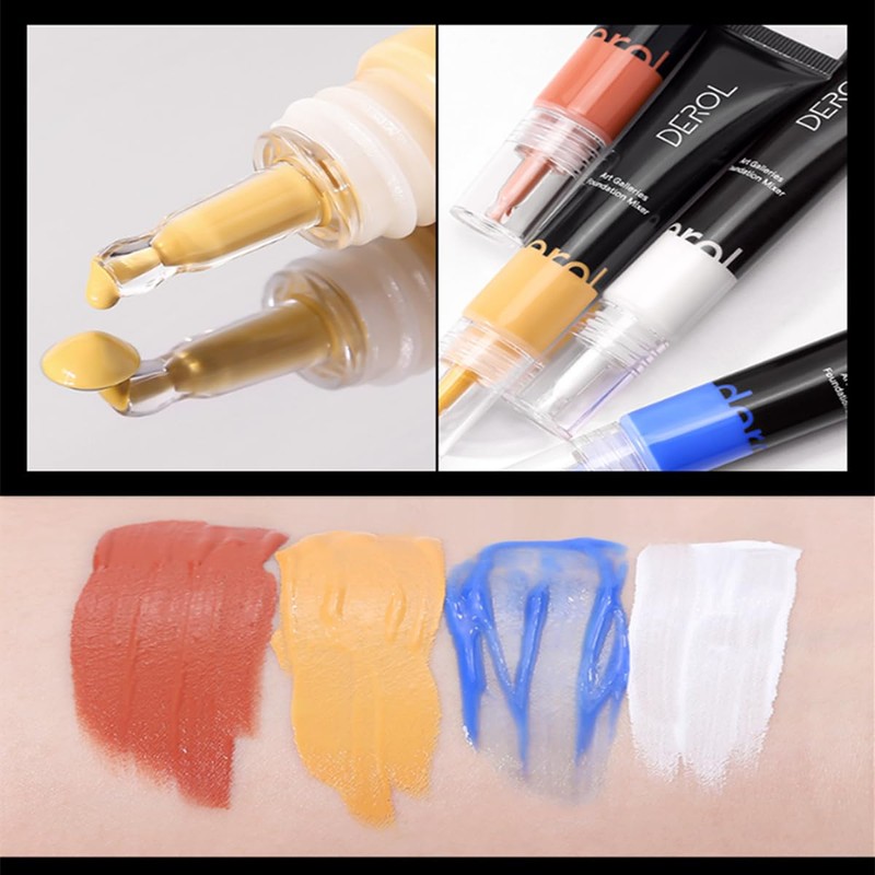 Foundation Mixing Pigment, Smooth and Lightweight, Natural Undertone, Blends Easily
