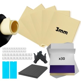 Tuffking 81Pcs Beginners Tattoo Practice Skins Set with 5Pcs 3mm Fake Skin 30Pcs Transfer Paper 40pcs Ink Cup for Beginner & Artists