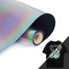 HTVVETUR Reflective Rainbow HTV Heat Transfer Vinyl Roll 12 Inch
