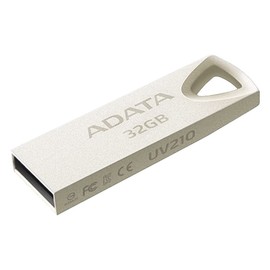 PSA Kit/Pack 10 Piezas Memoria Flash USB 32 GB 2.0 Metálica Color Plata (Modelo UV210), Memoria Resistente, Elegante Refinado y Simple, COMPUTO Y PAPELERIA