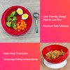 Pekokavo Spill Proof Scoop Bowl and Plate with Non-Skid Suction