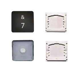 Replacement Individual Number 7 Key Cap and Hinges are Applicable for MacBook Pro 13/16inch Model A1989 A1990 and for MacBook Air Model A1932 Keyboard to Replace The 7 Keycap and Hinge